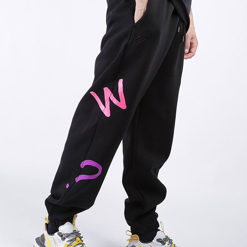 мужские черные брюки Jordan Why Not? Fleece Pants CW4263-010 - цена, описание, фото 2